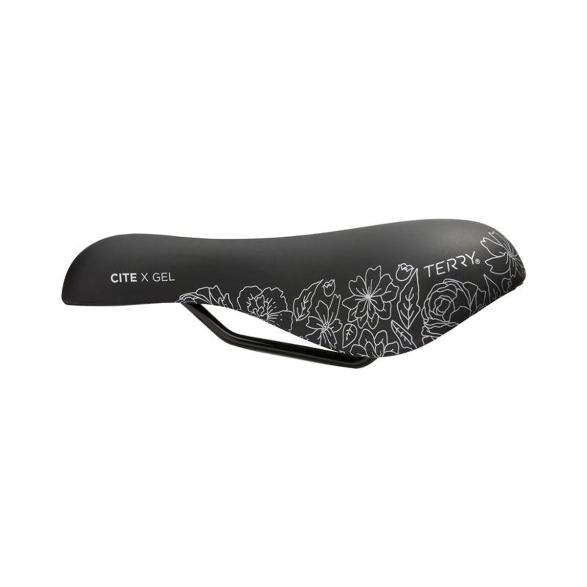 Terry Cite X Gel Saddle - Steel, Flower, Women's (Bicycle Saddles) – product view