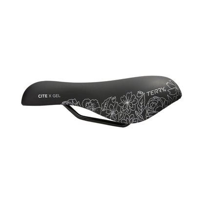 Terry Cite X Gel Saddle - Steel, Flower, Women's (Bicycle Saddles) – product view