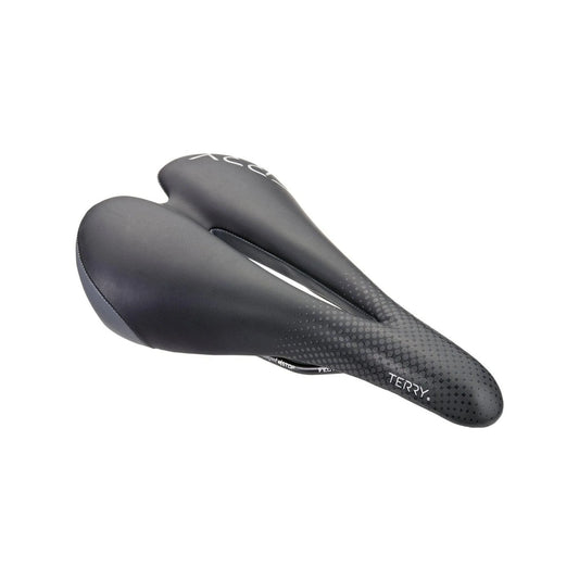 Terry Falcon X Saddle - Chromoly, Black Gray, Women's (Bicycle Saddles) – product view