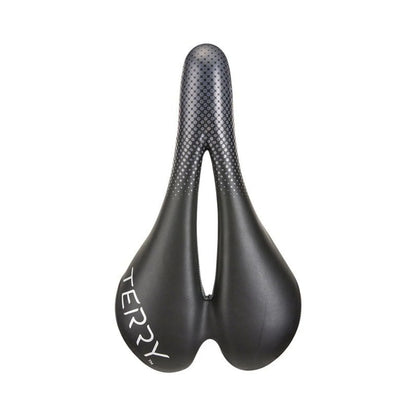 Terry Falcon X Saddle - Chromoly, Black Gray, Women's (Bicycle Saddles) – studio photo