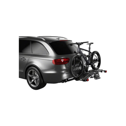 Thule EasyFold XT Hitch Bike Rack - 2-Bike, 1-1/4", 2" Receiver, Black (Vehicle Bicycle Racks) – close-up detail