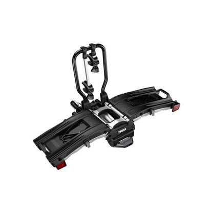 Thule EasyFold XT Hitch Bike Rack - 2-Bike, 1-1/4", 2" Receiver, Black (Vehicle Bicycle Racks) – studio photo