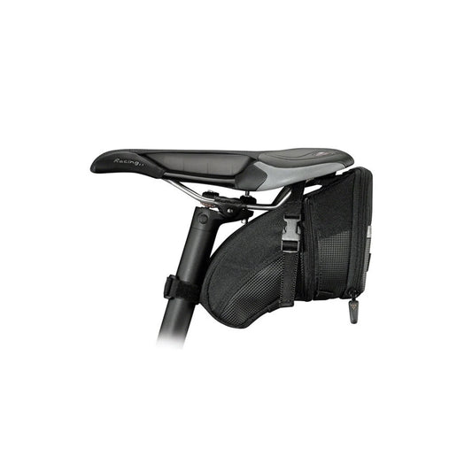 Topeak Aero Wedge Seat Bag - Strap-on, Large, Black (Bicycle Bags & Panniers) – studio photo