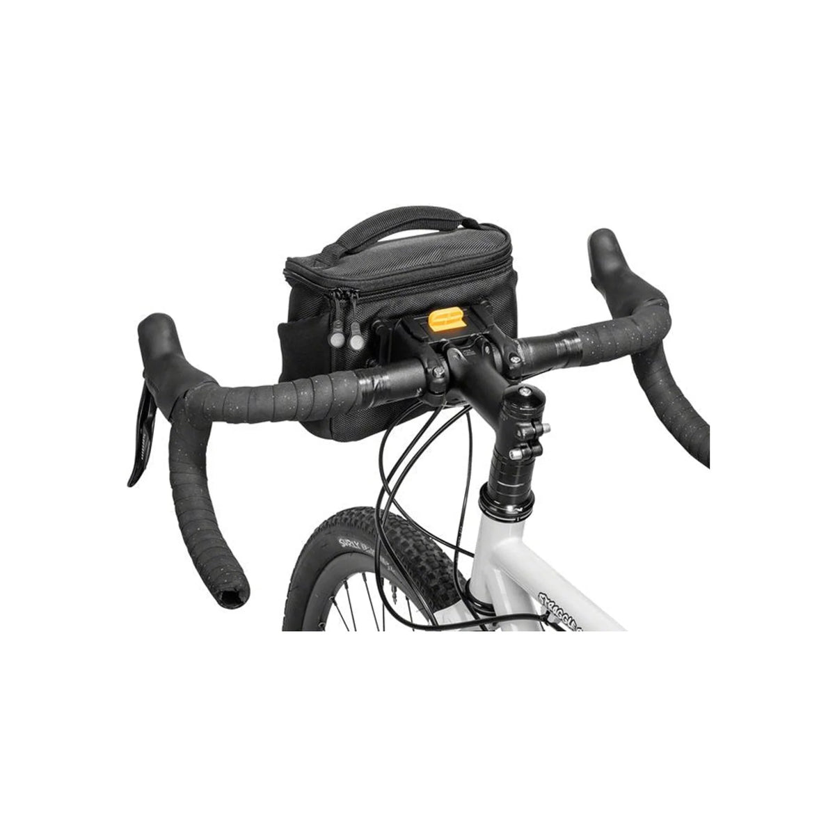 Topeak Compact Handlebar Bag/Fanny Pack - Includes Fixer 8, Black (Bicycle Bags & Panniers) – showcase image