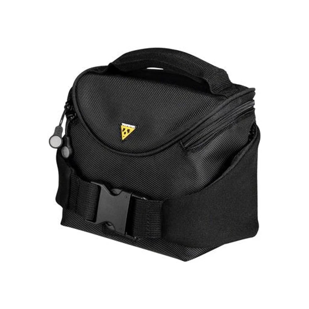 Topeak Compact Handlebar Bag/Fanny Pack - Includes Fixer 8, Black (Bicycle Bags & Panniers) – studio photo