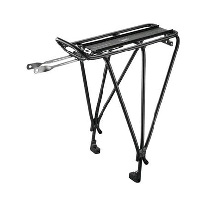 Topeak Explorer Rear Rack - 29", Disc Compatible, MTX 2.0, Black (Rear Mount Rack) – studio product photo