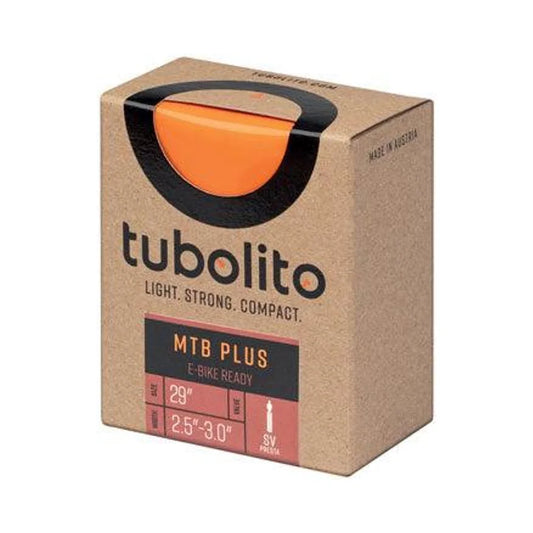 Tubolito Tubo MTB Plus Tube - 29+ x 2.5-3.0", 42mm Presta Valve, Disc Brake Only (Bicycle Tubes) – detail angle