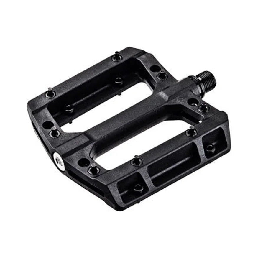 VP Components Mirage Pedals - Platform, Plastic, 9/16", Black (Bicycle Pedals) – studio product photo