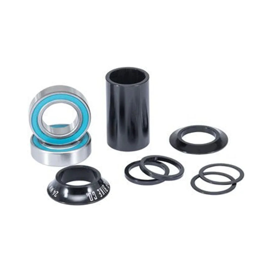 WeThePeople We The People Compact Mid Bottom Bracket For 24mm Spindle Black (Bicycle Bottom Brackets) – studio product photo