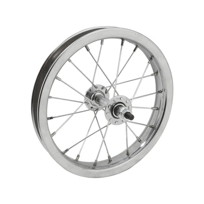 Wheelmaster 12" Juvenile Front Wheel – Chrome (Bicycle Wheels) – product view