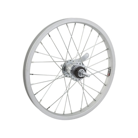 Wheelmaster 16" Juvenile CB Rear Wheel - Silver (Bicycle Wheels) – studio product photo