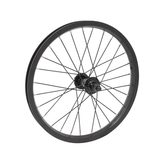 Wheelmaster 16" Juvenile Front Wheel - Black (Bicycle Wheels) – close-up detail