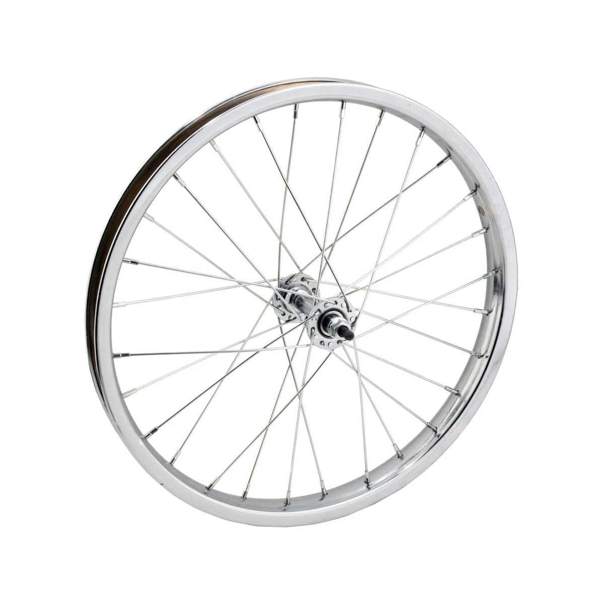 Wheelmaster 18" Juvenile Front Wheel – Chrome (Bicycle Wheels) – showcase image