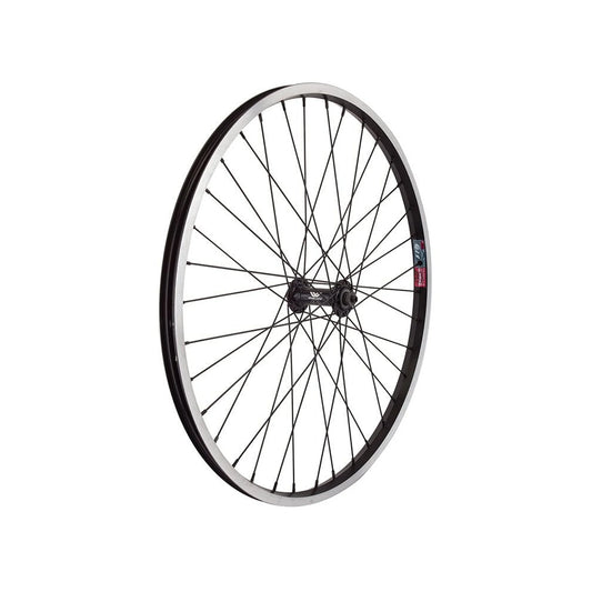 Wheelmaster 24" Alloy Mountain Front Wheel – Quick Release, Black (Bicycle Wheels) – studio product photo