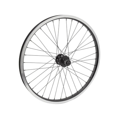 Wheelmaster 24" Alloy Mountain Rear Wheel – Disc, 8–10-Speed Cassette (Bicycle Wheels) – detail angle