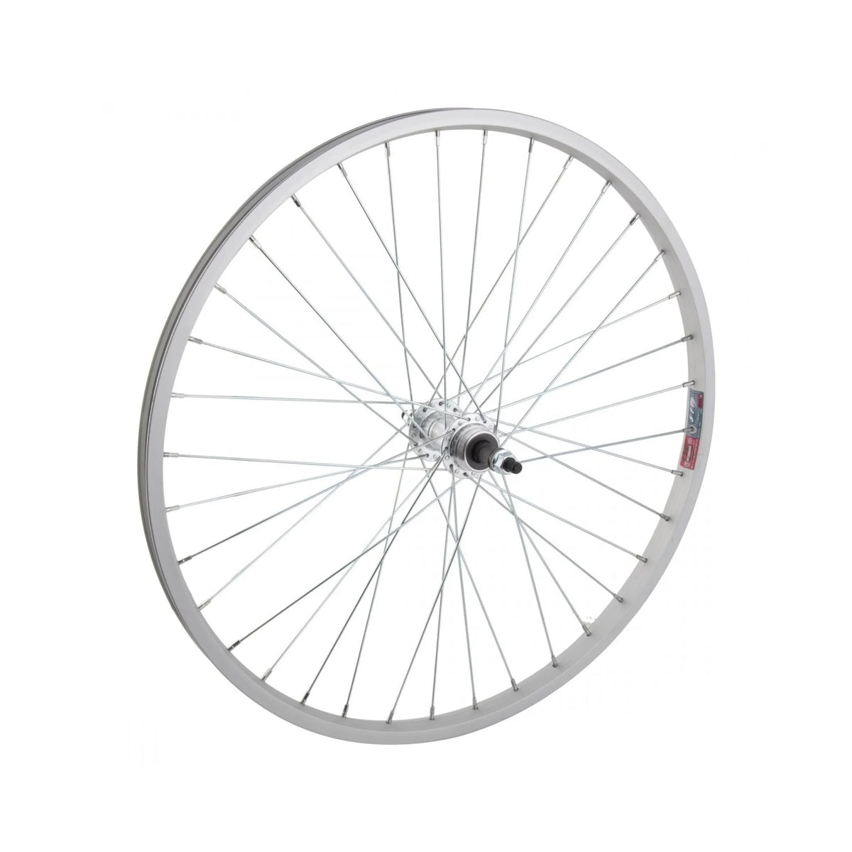Wheelmaster 24" Alloy Mountain Rear Wheel - Freewheel, 5/6/7sp, Silver (Bicycle Wheels) – studio product photo