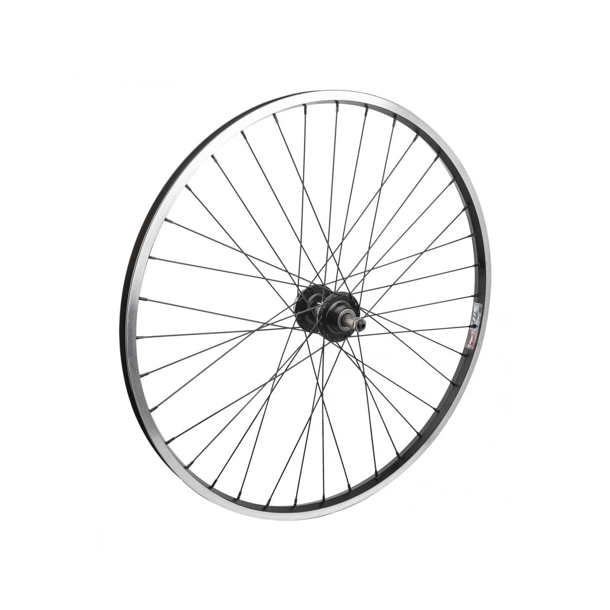 Wheelmaster 26" Alloy Mountain Disc Single Wall Rear Wheel - Freewheel, 5/6/7s FW (Bicycle Wheels) – studio product photo