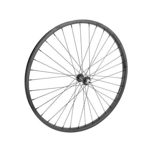 Wheelmaster 26" Steel Cruiser/Comfort Front Wheel – Black (Bicycle Wheels) – studio product photo