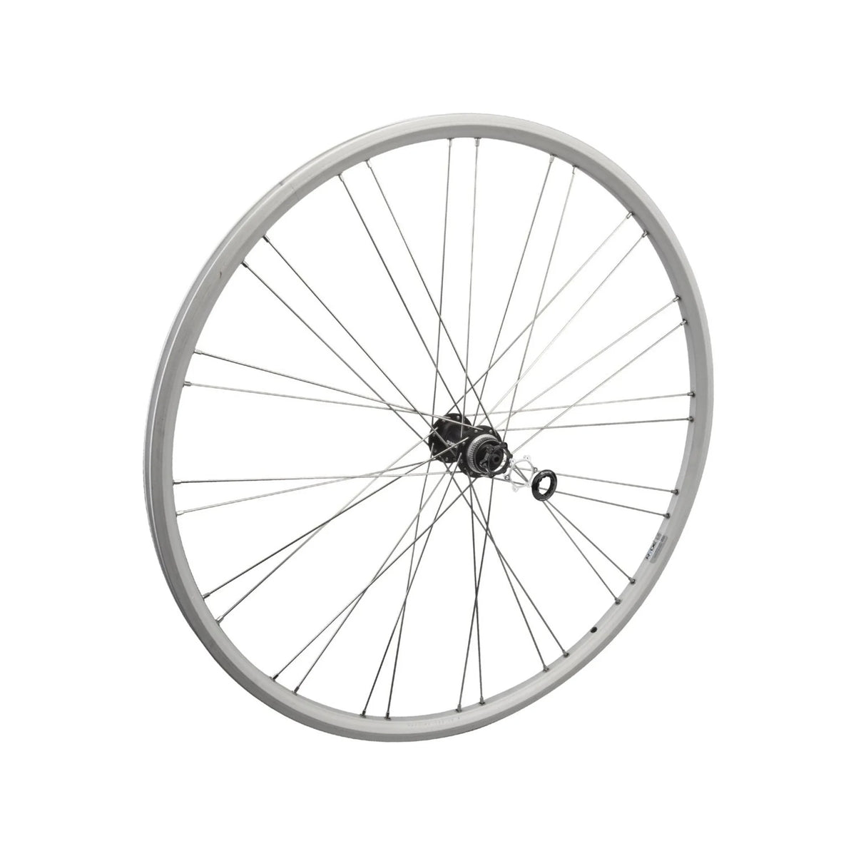 Wheelmaster 700c / 29" Alloy Hybrid & Comfort Front Wheel – Disc (Bicycle Wheels) – detail angle