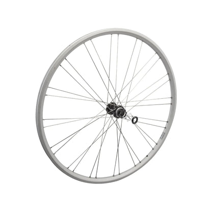 Wheelmaster 700c / 29" Alloy Hybrid & Comfort Front Wheel – Disc (Bicycle Wheels) – detail angle