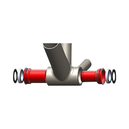 Wheels Manufacturing BB86/92 SRAM Bottom Bracket with ABEC-3 Bearings Black Cups (Bicycle Bottom Brackets) – showcase image