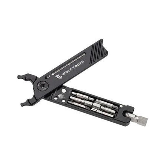 Wolf Tooth 8-Bit Pliers, Black Bolt (Bike Multi-Tool) – close-up detail