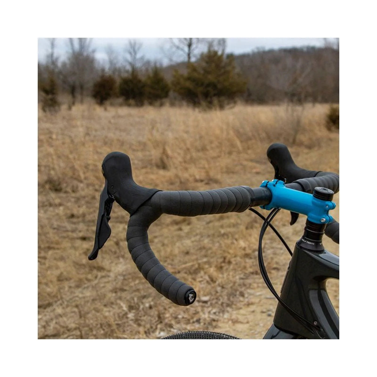 Wolf Tooth Components Supple Bar Tape - Black – front profile