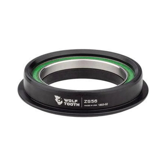 Wolf Tooth Premium Headset - ZS56/40 Lower, Black (Bicycle Headsets) – studio product photo