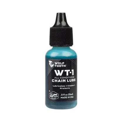 Wolf Tooth WT-1 Chain Lube for All Conditions - 0.5oz (Lubricants) – showcase image