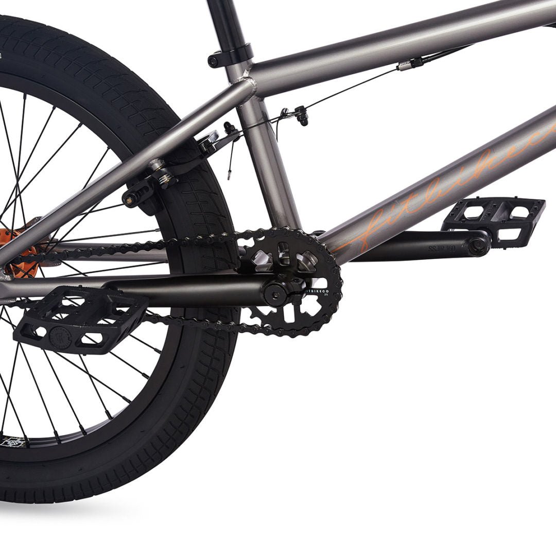 2023 Fit PRK (XS) BMX Bicycle - Gray - Alaska Bicycle Center