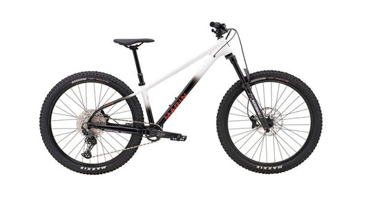 2023 Marin San Quentin 3 27.5 Hardtail Mountain Bicycle - Gloss White/Black/Red - Alaska Bicycle Center