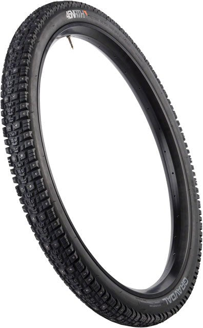 45NRTH Gravdal Tire - 26 x 2, Clincher, Steel, Black, 33tpi, 216 Carbide Steel Studs - Alaska Bicycle Center