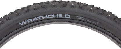 45NRTH Wrathchild Tire - 29 x 2.6, Tubeless, Folding, Black, 60tpi, 252 Concave Carbide Studs - Alaska Bicycle Center