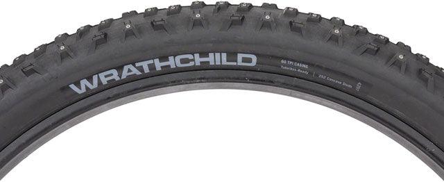 45NRTH Wrathchild Tire - 29 x 2.6, Tubeless, Folding, Black, 60tpi, 252 Concave Carbide Studs - Alaska Bicycle Center