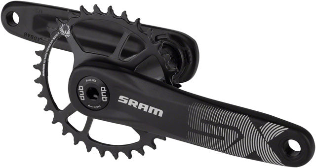 SRAM SX Eagle Boost Crankset - 175mm, 12-Speed, 32t, Direct Mount, DUB Spindle Interface, Black, A1