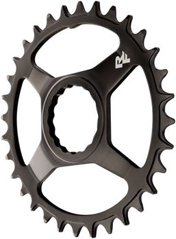 RaceFace Narrow Wide Chainring: Direct Mount CINCH, 28t, Steel, Black