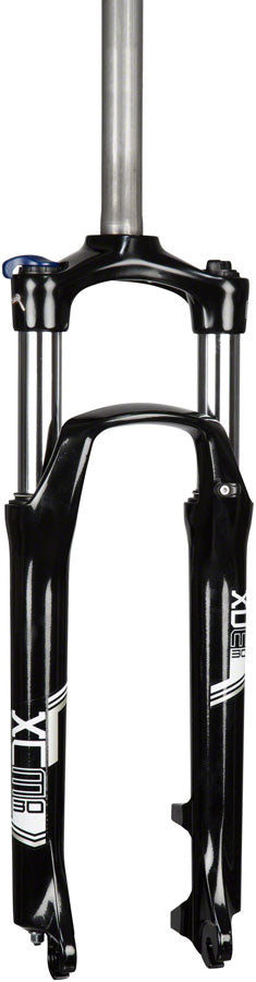 SR Suntour XCM HLO Suspension Fork: 29", 1-1/8" Threadless Steerer, 100mm Travel, 100x9mm, Disc, Black