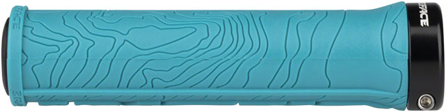 RaceFace Half Nelson Grips - Turquoise, Lock-On