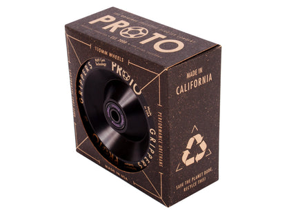 Proto Classic Full Core Grippers 110 (Black On Black) Scooter Wheels - Alaska Bicycle Center