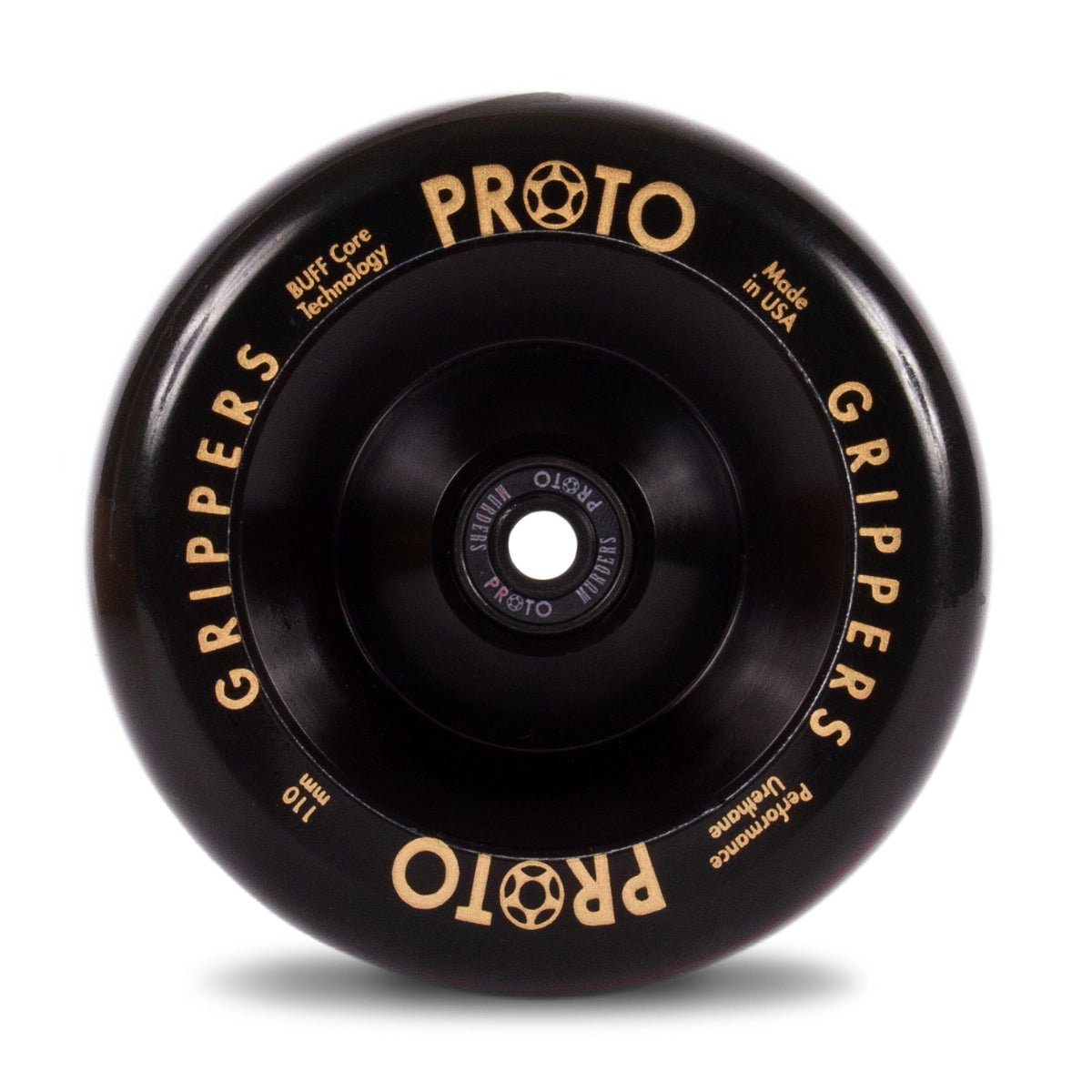 Proto Classic Full Core Grippers 110 (Black On Black) Scooter Wheels - Alaska Bicycle Center