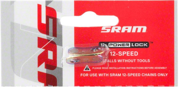 SRAM Eagle PowerLock Link for 12-Speed Chain, Rainbow Finish Card