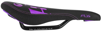 SDG Fly Jr Saddle - Neon Purple/Black