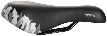 Terry Cite X Saddle - Steel, Black/Skyline, Women's