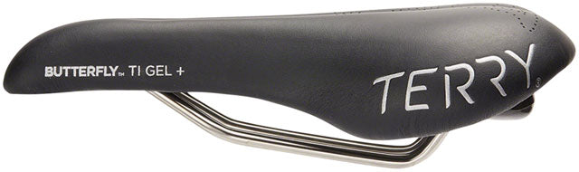 Terry Butterfly Ti Gel+ Saddle - Titanium, Black, Women's