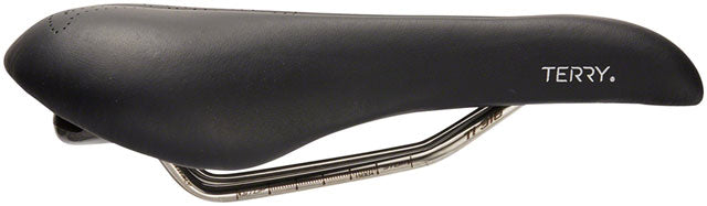 Terry Butterfly Ti Gel+ Saddle - Titanium, Black, Women's