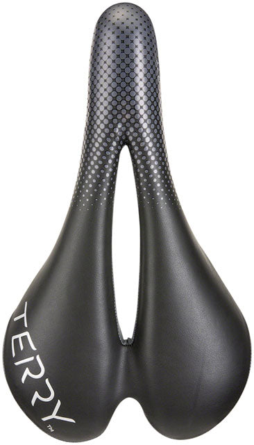 Terry Falcon X Saddle - Chromoly, Black Gray, Women's