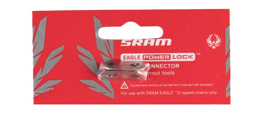 SRAM Eagle PowerLock Link for 12-Speed Chain, Silver Finish Card