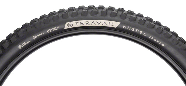 Teravail Kessel Tire - 27.5 x 2.5, Tubeless, Folding, Black, Ultra Durable