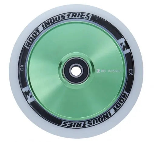 Root Industries - 110mm AIR Wheels - White/ Green