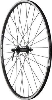 Basic Replacement Value Double Wall Series Front Wheel - 700, QR x 100mm, Rim Brake, Black, Clincher - Alaska Bicycle Center